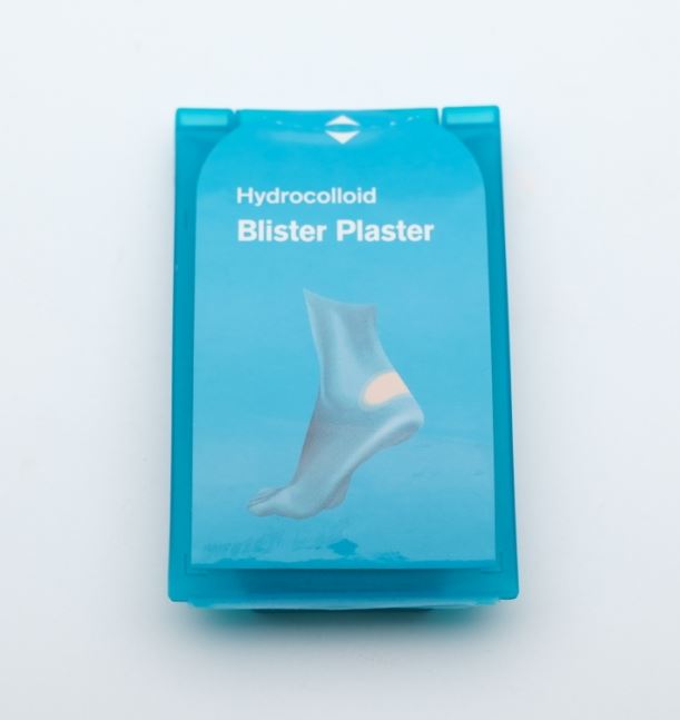 Hydrocolloid blister plaster