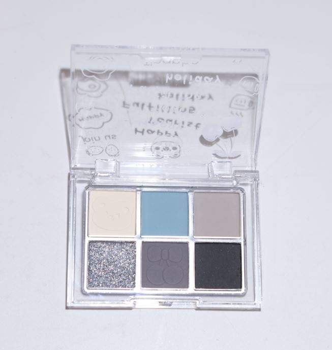 6-color eye shadow palette