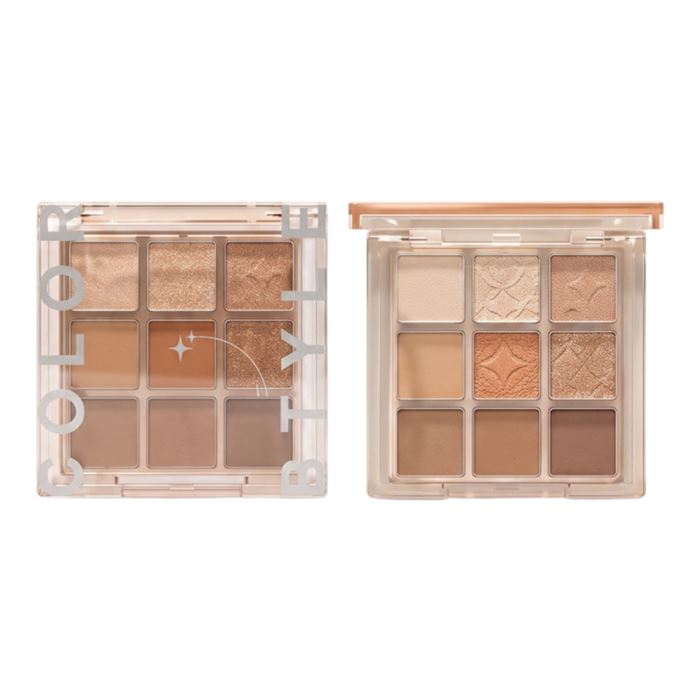 9-Color Earth Tone Eyeshadow Palette