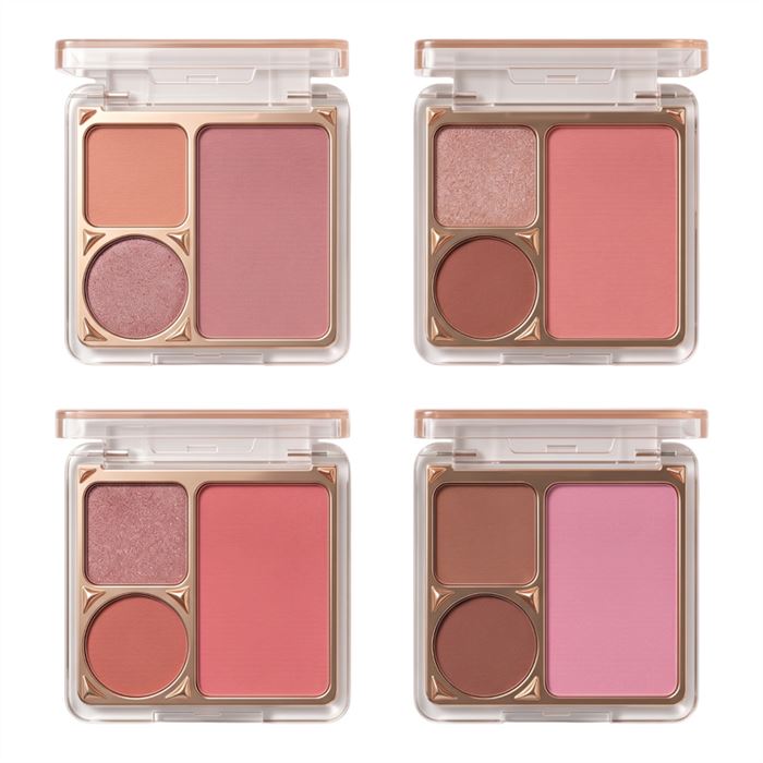 Mini 3-in-1 Eyeshadow & Blush Palette